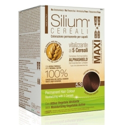 Silium Maxi Colorazione Permanente ai 5 Cereali 5.3 Castano Chiaro Dorato