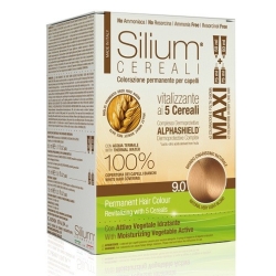 Silium Maxi Colorazione Permanente ai 5 Cereali 9.0 Biondo Chiarissimo Naturale