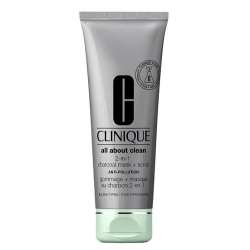 Clinique All About Clean 2 in 1 Charcoal Mask + Scrub 100ML