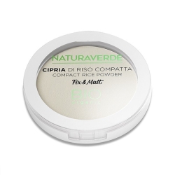 Naturaverde Bio Cipria di Riso Compatta Fix&Matt