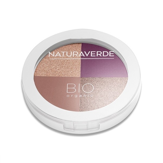 Naturaverde Bio Palette Ombretti - 02 Rose