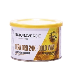 Naturaverde Pro Oro 24K Cera Depilatoria Liposolubile 400ML