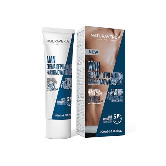 Naturaverde Pro Man Crema Depilatoria 200ML