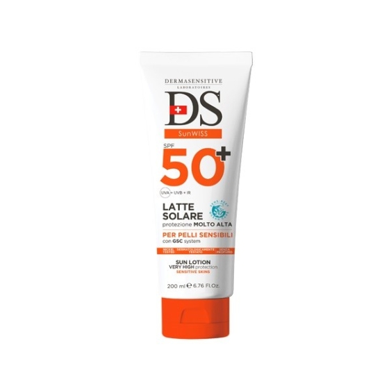 Dermasensitive DS Sunwiss Latte Solare SPF50+ 200ML