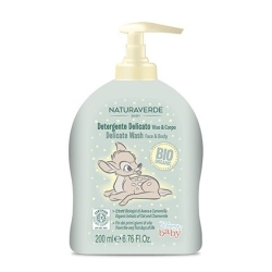Naturaverde Bio Disney Baby Detergente Delicato Viso & Corpo 200ML