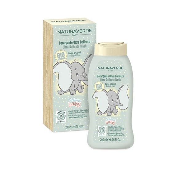 Naturaverde Bio Disney Baby Detergente Corpo & Capelli Ultra Delicato 200ML