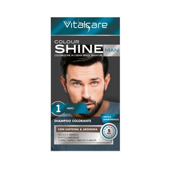 Vitalcare Colour Shine Man 1 Nero