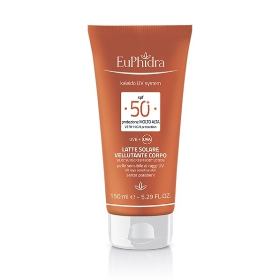 Euphidra Kaleido UV System Latte Solare Vellutante Corpo SPF 50+ 150ML