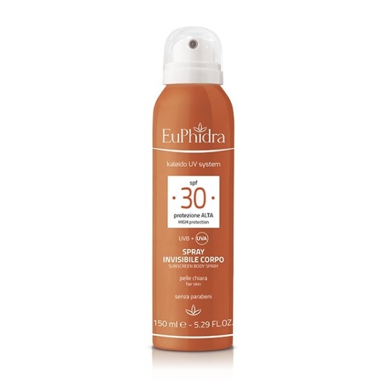 Euphidra Kaleido UV System Spray Invisibile Corpo SPF30 150ML