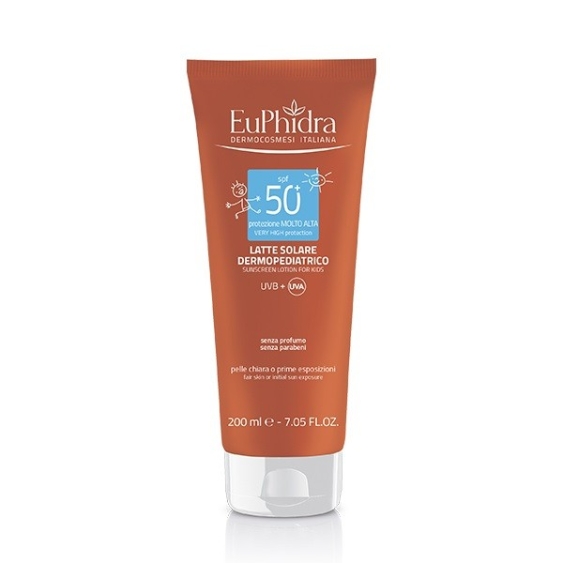 Euphidra Kaleido UV System Latte Solare Dermopediatrico SPF 50+ 200ML