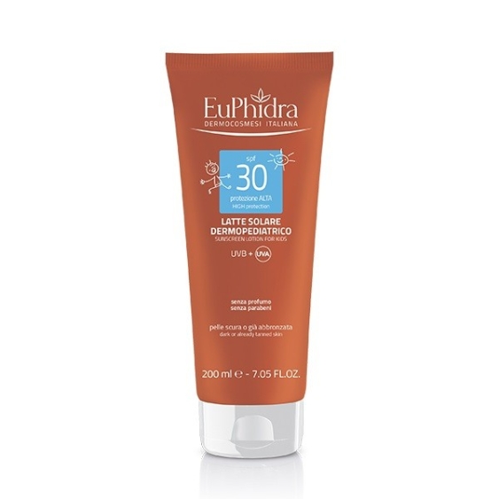 Euphidra Kaleido UV System Latte Solare Dermopediatrico SPF 30 200ML
