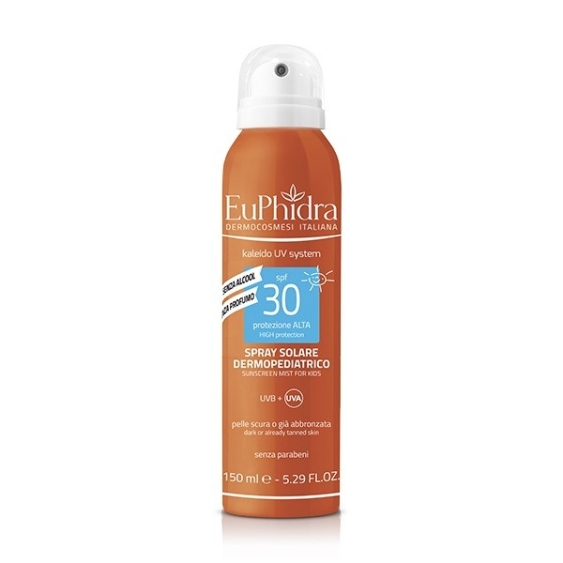 Euphidra Kaleido UV System Spray Solare Dermopediatrico SPF 30 150ML