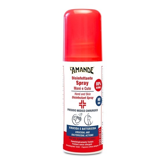 L'Amande Disinfettante Spray Mani e Cute 100ML