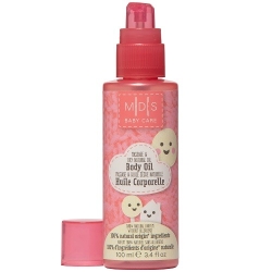 Mades Cosmetics Baby Care Massage & Dry Natural Body Oil 100ML