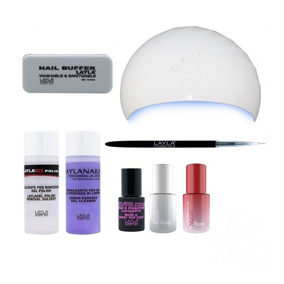 Layla NooN By Fedez Gel Polish Starter Kit 2
