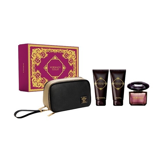 Versace Crystal Noir 90 ml Cofanetto