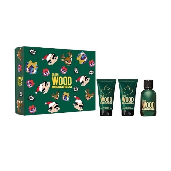 Dsquared2 Green Wood 50 ml Cofanetto