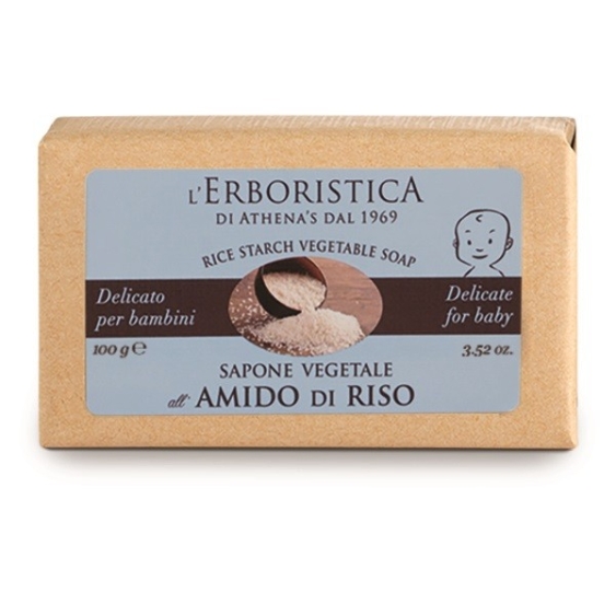Athena's Sapone vegetale all'Amido di Riso 100G