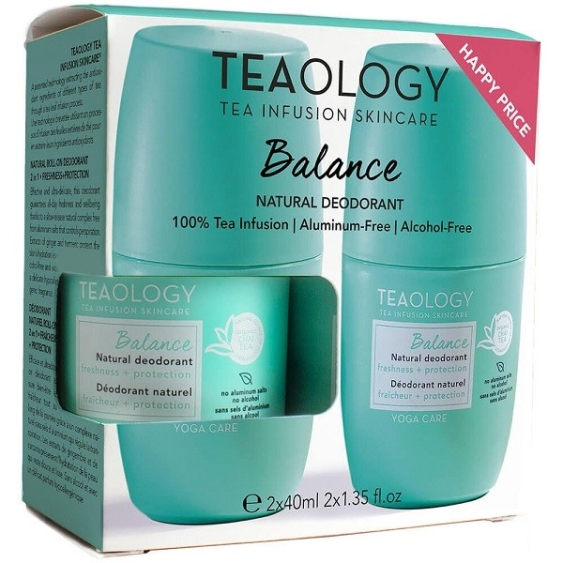 Teaology Yoga Care Balance Natural Deodorant Duo