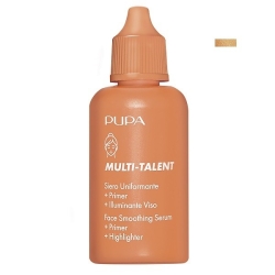 Pupa Multi-Talent Siero Uniformante + Primer + Illuminante Viso Golden Glow