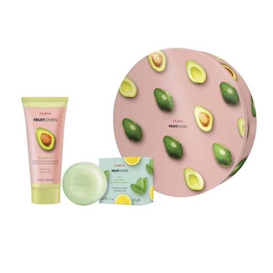 Pupa Fruit Lovers Avocado Latte Doccia e Shampoo Solido Kit
