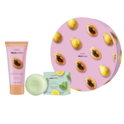 Pupa Fruit Lovers Papaya Latte Doccia e Shampoo Solido Kit
