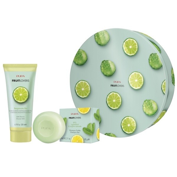 Pupa Fruit Lovers Bergamotto Latte Doccia e Shampoo Solido Kit