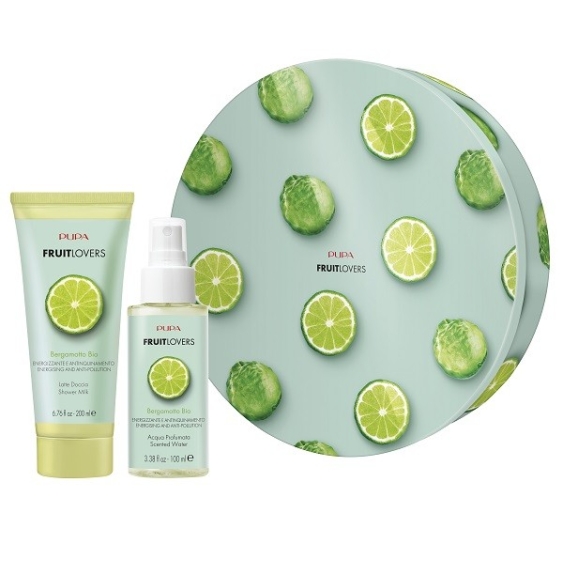 Pupa Fruit Lovers Bergamotto Latte Doccia e Acqua Profumata Kit