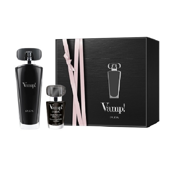 Pupa Kit Vamp! Eau De Parfum Black 50 ml & Nail Polish