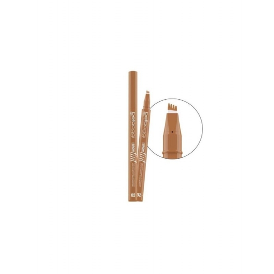 Bellaoggi I Brow Tint Pennarello Sopracciglia - 02 Light Brown