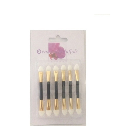 Biffoli Pennellino Doppio Applicatore Ombretto - 6 pz