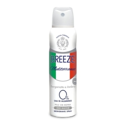 Breeze Mediterraneo Deodorante Spray Con Bergamotto E Ambra 150 ml