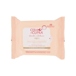 Cera Di Cupra Salviette Struccanti Viso E Occhi Con Estratto Di Miele 25 pz