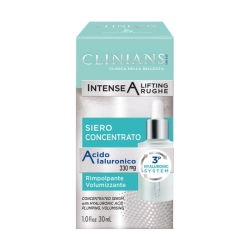 Clinians Intense A Lifting Rughe Siero Concentrato Con Acido Ialuronico 30 ml