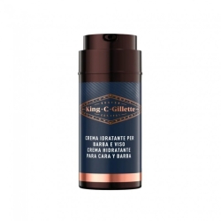 Gillette King C. Gillette Crema Idratante Barba E Viso 100 ml