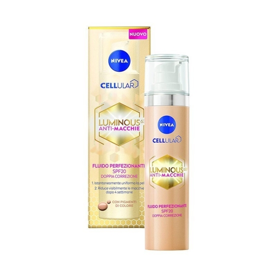 Nivea Cellular Luminous 630 Anti-macchie Fluido Perfezionante SPF20 40 ml