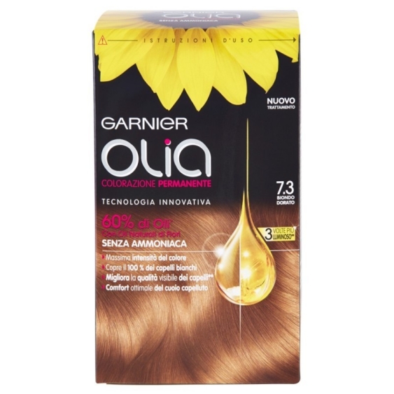 Garnier Olia Colorazione Permanente Senza Ammoniaca 7.3 Biondo Dorato