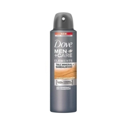 Dove Men Care Elements Talc Mineral + Sandalwood Deodorante Spray 150 ml
