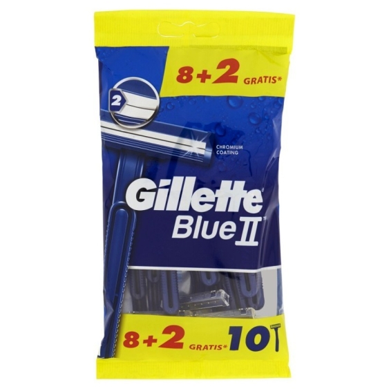 Gillette Blue II Rasoi Usa E Getta 10 Pezzi