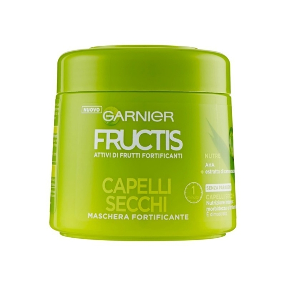 Garnier Fructis Maschera Fortificante Per Capelli Secchi 300 ml