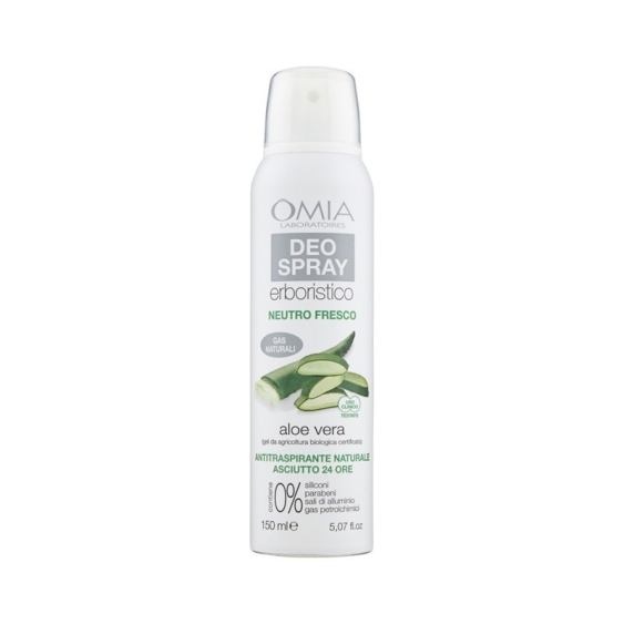 Omia Deo Spray Neutro Fresco Aloe Vera 150 ml