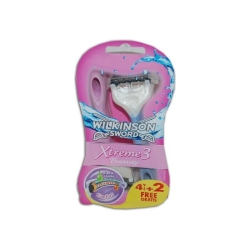 Wilkinson Xtreme 3 Beauty Rasoio + 6 Lame