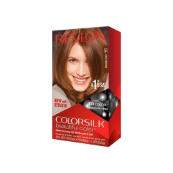 Revlon ColorSilk Beautiful Color Tinta per Capelli - 51 Castano Chiaro