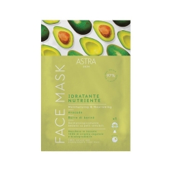 Astra Face Mask Maschera In Tessuto Idratante Nutriente