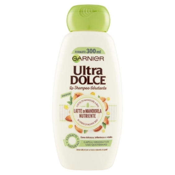 Garnier Ultra Dolce Shampoo Idratante Latte di Mandorla 300 ml