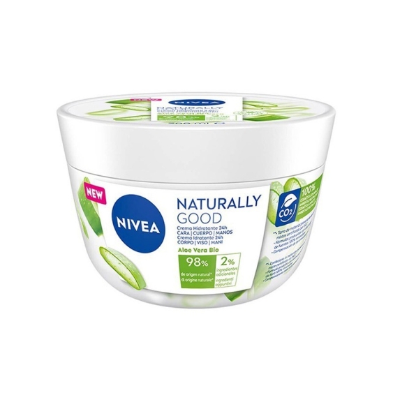Nivea Naturally Good Crema Idratante Multiuso Aloe 200 ml