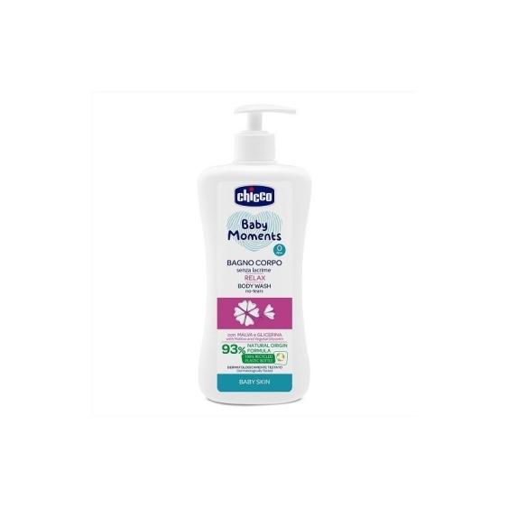 Chicco Baby Moments Bagno Corpo Senza Lacrime Relax 500 ml