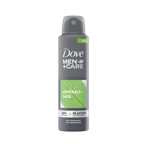 Dove Men Care Minerals + Sage Deodorante Spray 150 ml