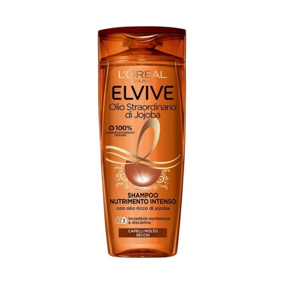 L'Oreal Paris Elvive Olio Straordinario Di Jojoba Shampoo Nutrimento Intenso 285 ml