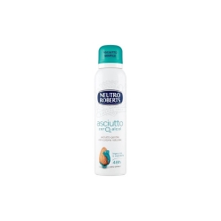 Neutro Roberts Asciutto Zero Alcol Deo Spray Legno Iris e Mandorla 150 ml